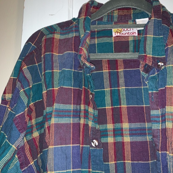 Plaid button-up - Picture 2 of 2
